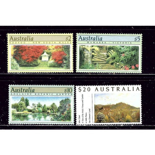 Australia 1132-35 MNH 1989-90 Botannical Gardens