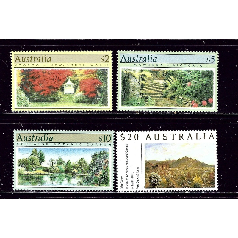 Australia 1132-35 MNH 1989-90 Botannical Gardens