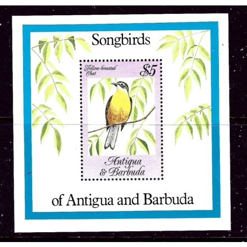 Antigua 778 MNH 1984 Birds S/S    (ap3152)