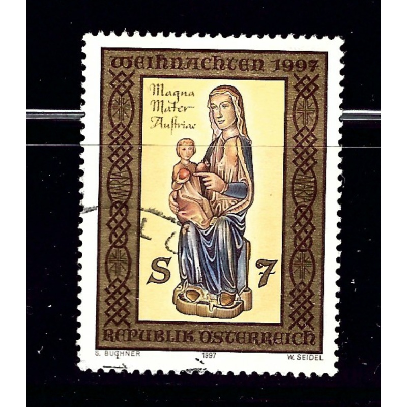 Austria 1743 Used 1997 Christmas