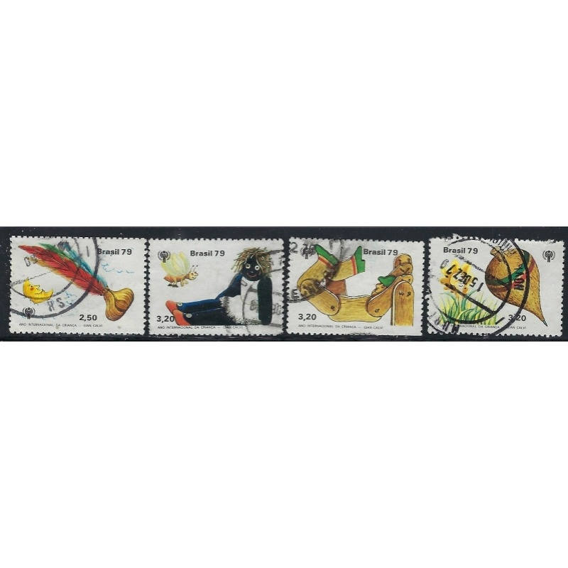 Brazil 1643-46 Used 1979 set (fe9692)