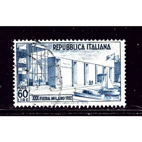 Italy 600 Used 1952 Issue   #4