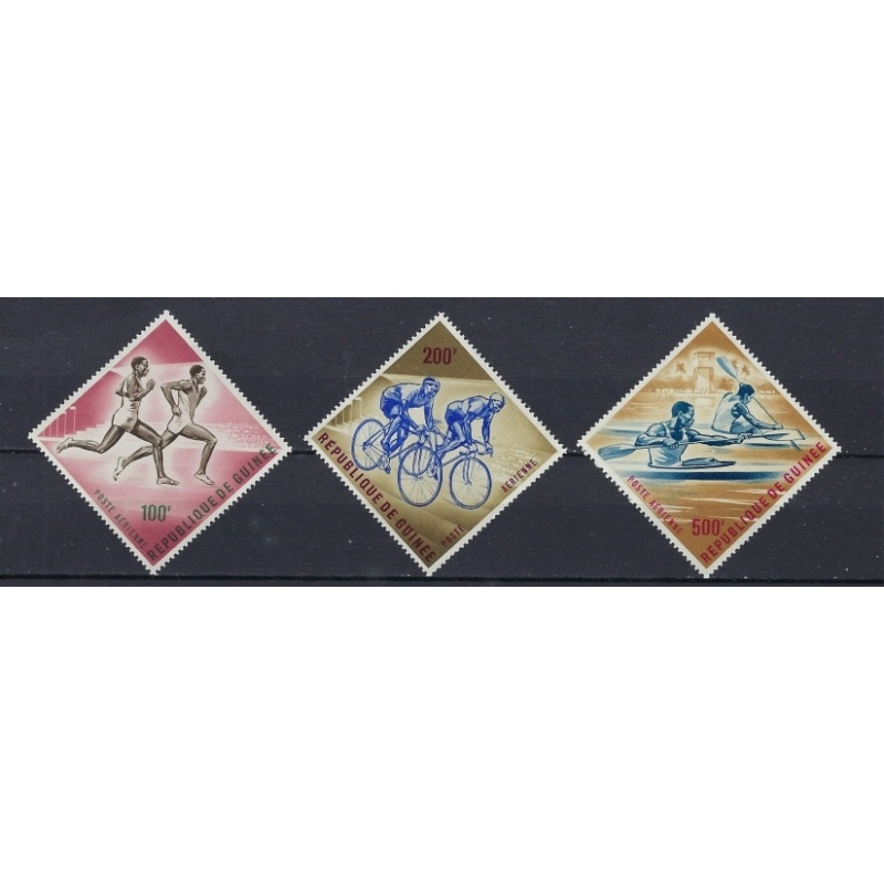 Guinea C44-46 MNH 1963 Sports (ak1837)