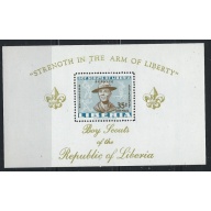 Liberia C136 MNH 1961 Boy Scouts (fe8645)