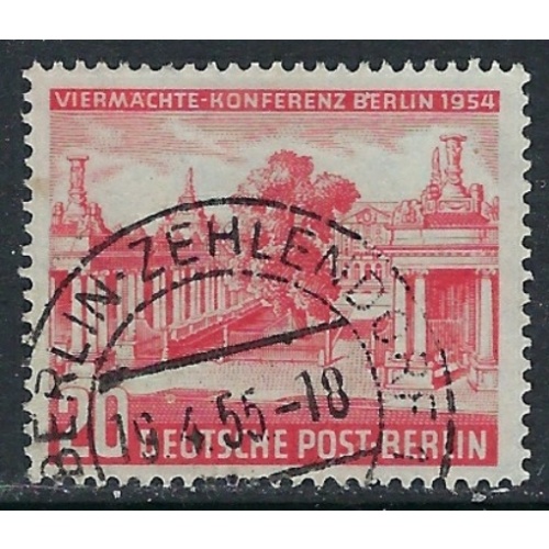 Germany Berlin 9N103 Used 1954 issue (ak4222)