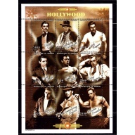 Senegal 1423 MNH 1999 Male Movie Stars  sheet of 9