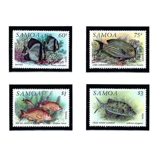 Samoa 819-22 MNH 1993 Fish
