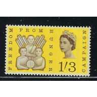 Great Britain 391p MNH 1963 phospher issue (fe5060)