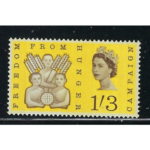 Great Britain 391p MNH 1963 phospher issue (fe5060)