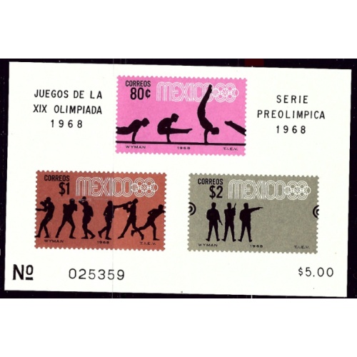 Mexico 995a MNH 1968 Olympics (ak6498)