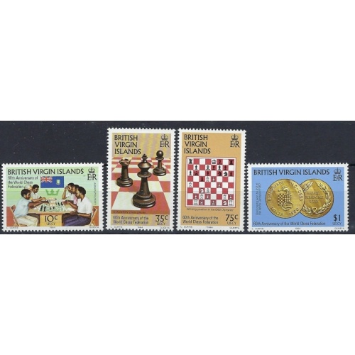 British Virgin Is 462-65 MNH 1984 set (an8049)