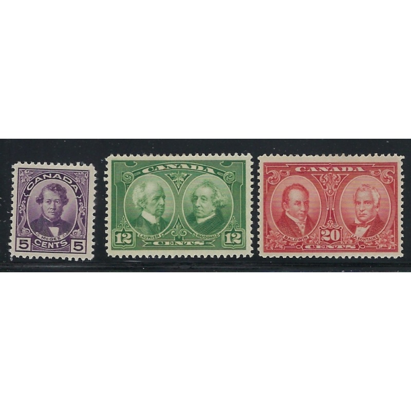 Canada 146-48 MH 1927 set (fe4599)