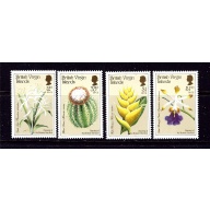 British Virgin Is 585-88 MNH 1987 Botanical Gardens (an1918)