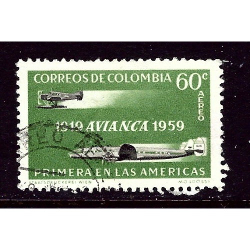 Colombia C348 Used 1959 issue    (ap4292)