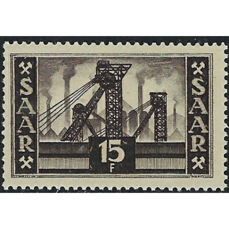Saar 240 MNH 1950 issue (an1641)
