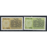 Italy 1259-60 MNH 1977 set (ak2643)