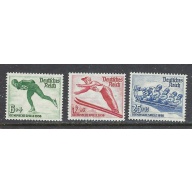 Germany C79-81 MNH 1935 Olympics  light bend on B79 (ap8556)