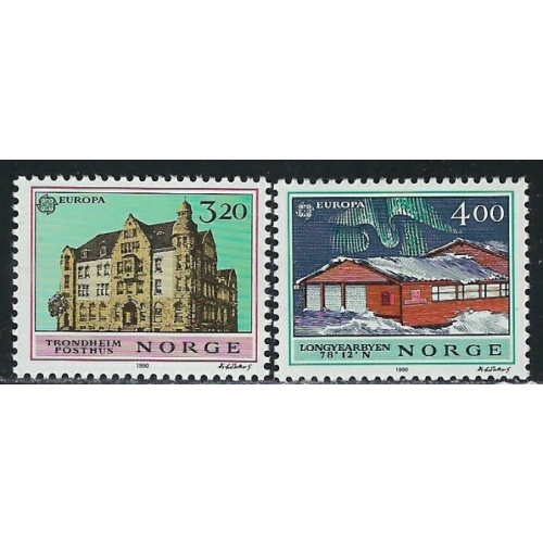 Norway 980-81 MNH 1990 Europa (an5280)