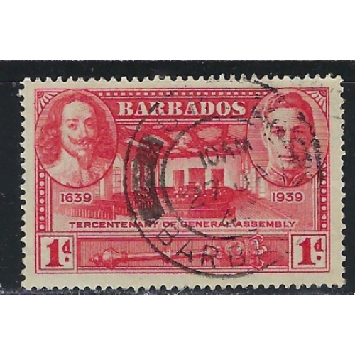 Barbados 203 Used 1939 issue (an5026)