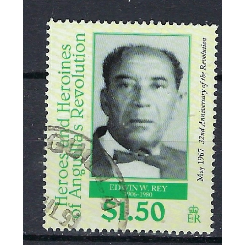 Anguilla 999 Used 1999 issue (ak1319)