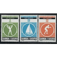 Samoa 312-14 MNH 1969 South Pacific Games (fe9109)