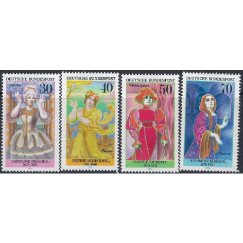 Germany 1225-27 MH 1976 set (ak6001)
