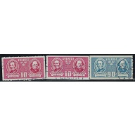 Sweden 332-34 Used 1942 set (an1316)