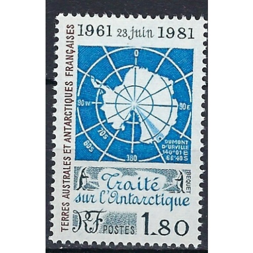 French Southern Antarctic Terr 94 MNH 1981 isue (ak1851)