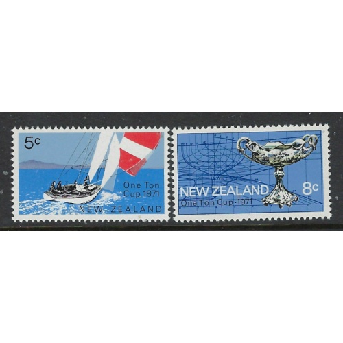 New Zealand 471-72 MNH 1971 set (fe5327)