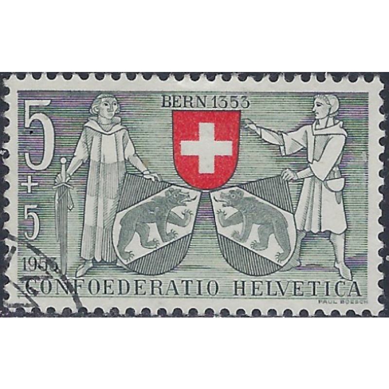 Switzerland B222 Used 1953 issue (ak6144)