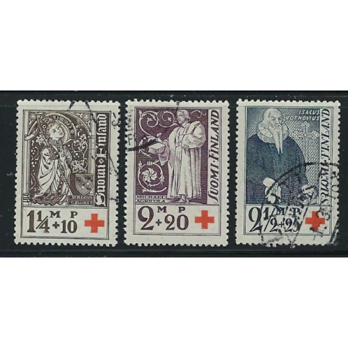 Finland B12-14 Used 1933 set (ha1484)