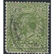 Great Britain 183 Used 1922 issue; rounded corner (ak3877)