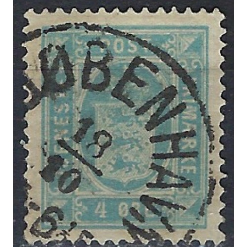Denmark O7 Used 1875 issue (an9509)
