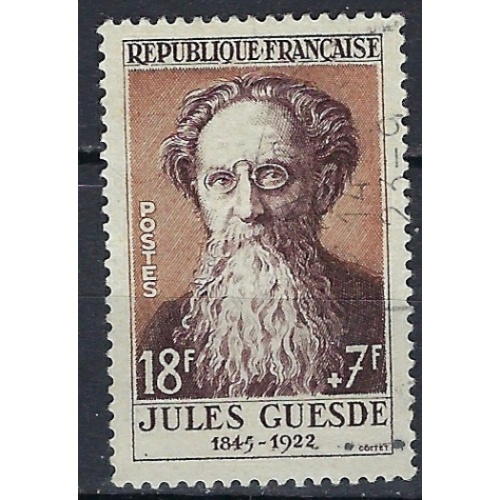 France B317 Used 1957 issue (ak2322)