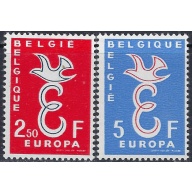 Belgium 527-28 MLH 1958 Europa  (ak6485)