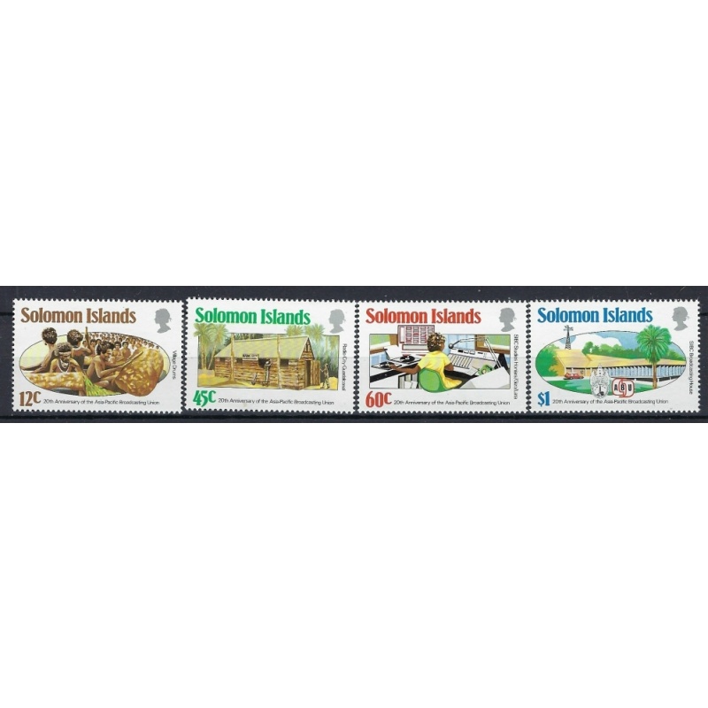 Solomon Is 526-29 MNH 1984 set (an8095)