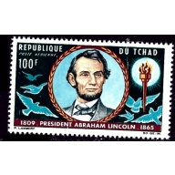 Chad C22 MNH 1965 Abraham Lincoln (an3121)