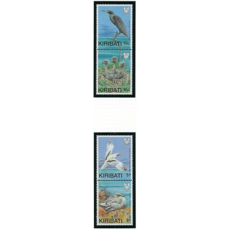 Kiribati 522-25 MNH 1989 Birds (ak3943)