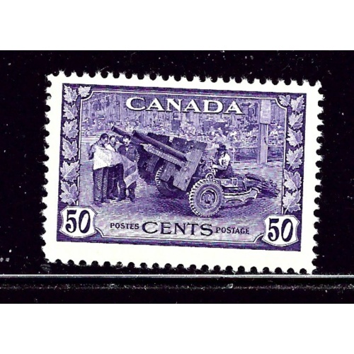Canada 261 MNH 1942 Artillery Gun