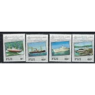 Fiji 509-12 MNH 1984 Lloyds List (an6065)
