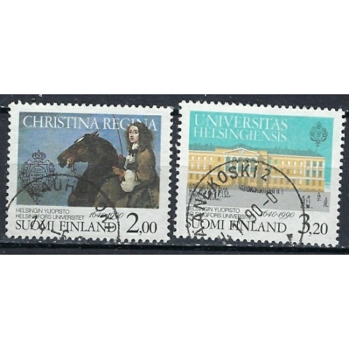 Finland 815-16 Used 1990 set (ak2416)
