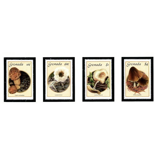 Grenada 1394-97 MNH 1986 Mushrooms            (KA)
