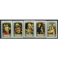 Burundi 543-47 MNH 1979 Christmas (ak3829)