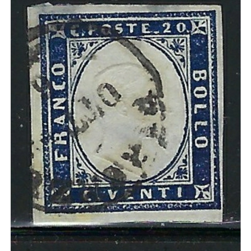 Italy Sardinia 12 Used 1862 issue (an6170)