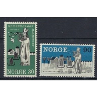 Norway 477-78 MNH 1965 set (an7648)