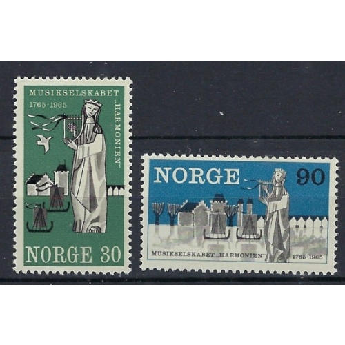 Norway 477-78 MNH 1965 set (an7648)
