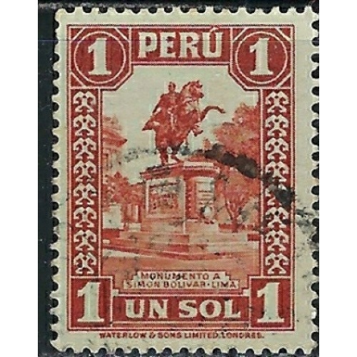 Peru 317 Used 1932 issue (ak2558)