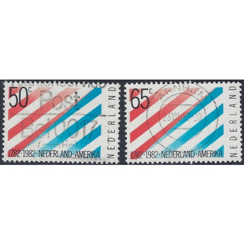 Netherlands 640-41 Used 1982 set (ak6511)