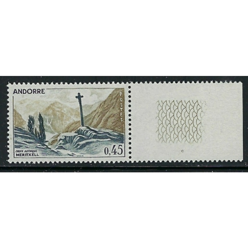 French Andorra 149 MLH 1961 issue (an6152)