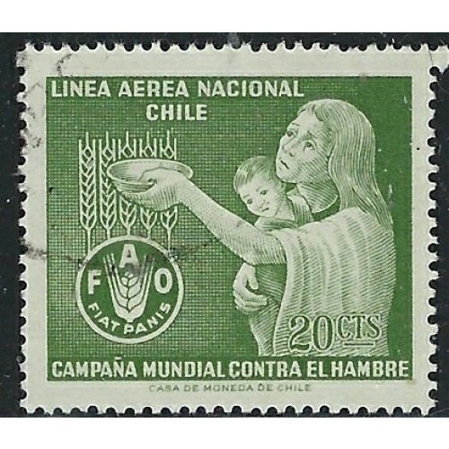 Chile C248 Used 1963 issue (an2101)